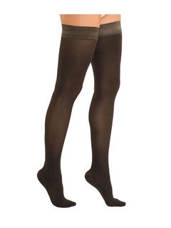 Marilyn 70 Opaque Support Hold-Ups &raquo; £29.99 - Solidea Style 26470 - Support Thigh Highs from Pebble UK