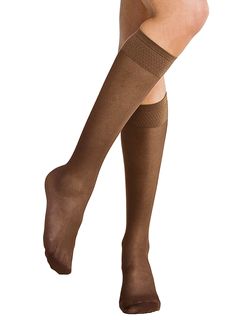 Miss Relax Micro Rete 70 Sheer Support Socks &raquo; £16.90 - Solidea Style 41770 - Support Knee Highs from Pebble UK