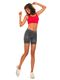 Silver Wave Fresh Ladies Compression Shorts